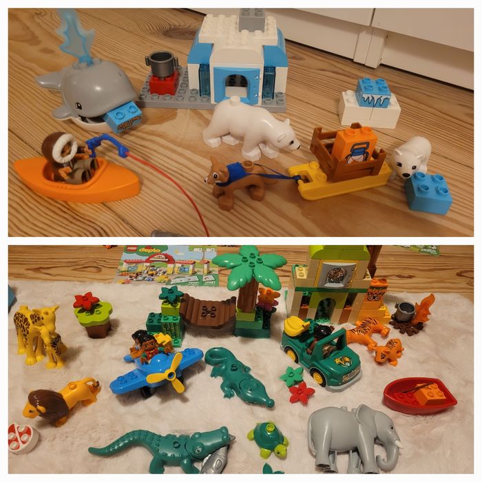Duplo lego wielki zestaw kompletny