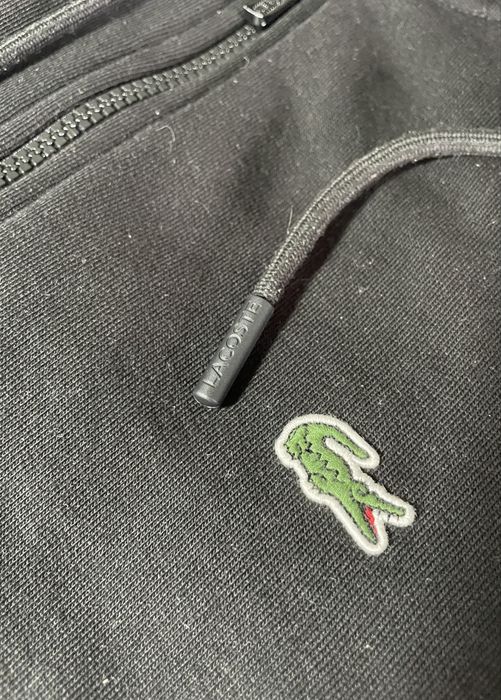 Hoodie com fecho Lacoste