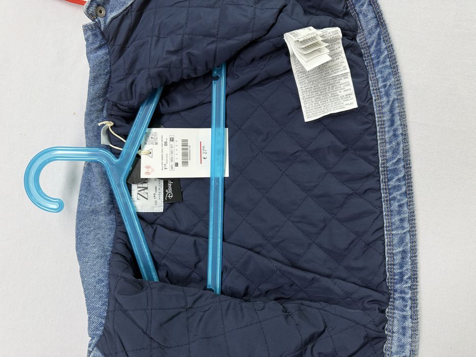 Утеплена куртка zara, розмір 86