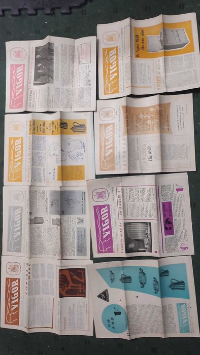 21 Boletim Publicitário de "A Vigorosa" Fábrica utensílios alumínio e fogões -Espinho