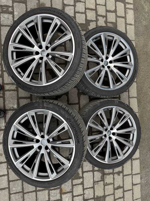 Комплект оригінальних дисків Audi SQ8 R23 + літня гума Hankook Ventus