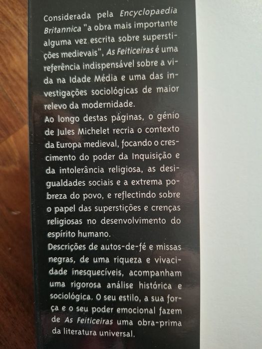 Livro As Feiticeiras de Jules Michelet
Autor: Jules Michelet
