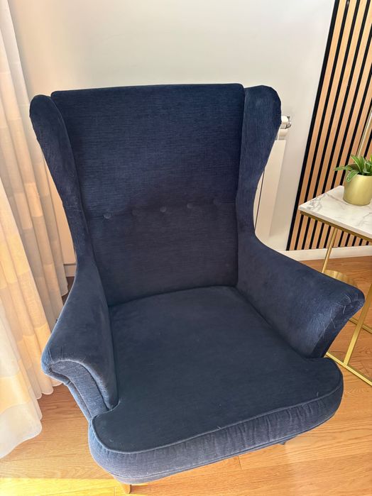 Cadeirão azul ikea