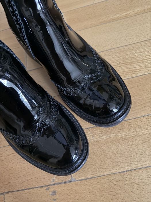 Кожаные Ботинки челси MIU MIU, размер 38!