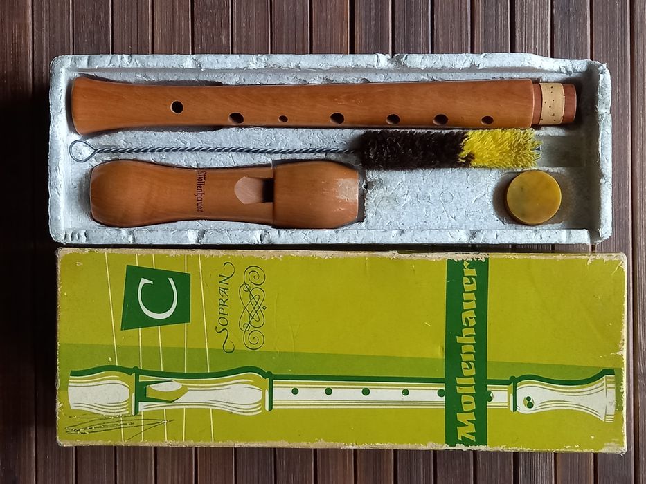 Uzywany flet marki Mollenhauer sopran