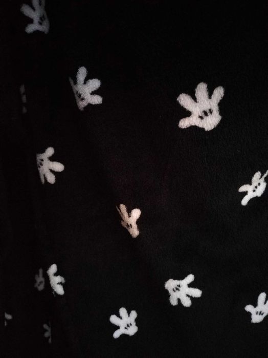 Capa/Manta Mickey (Preta) - Disney