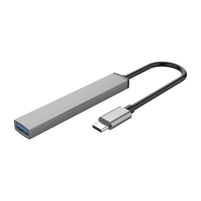 Hub USB-C Orico AH-13 stacja dokująca 1x … 3.0 + 3x USB-A 2.0 - szary