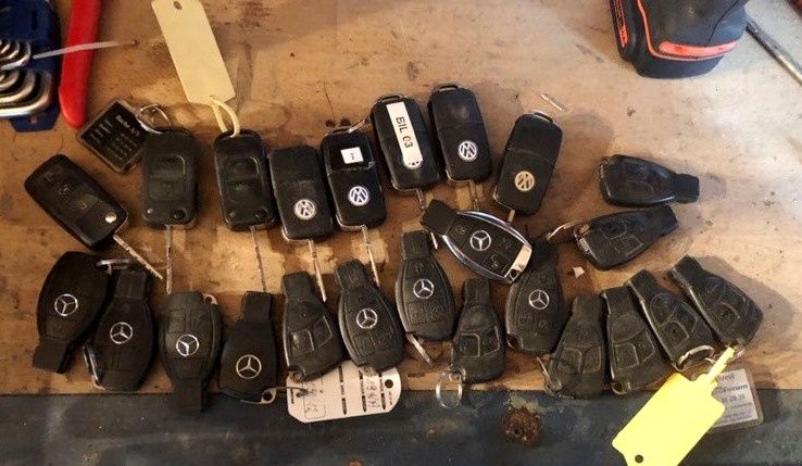 Ключ Ключи Mercedes Sprinter 906 VW Crafter Спринтер Крафтер