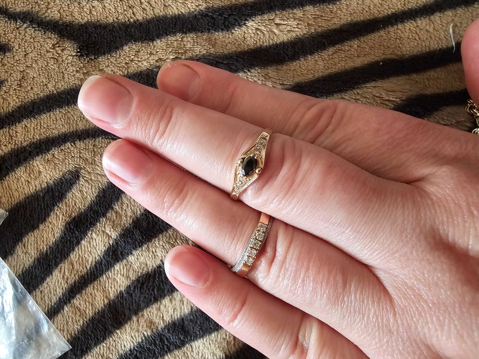 2 колечка,  золото