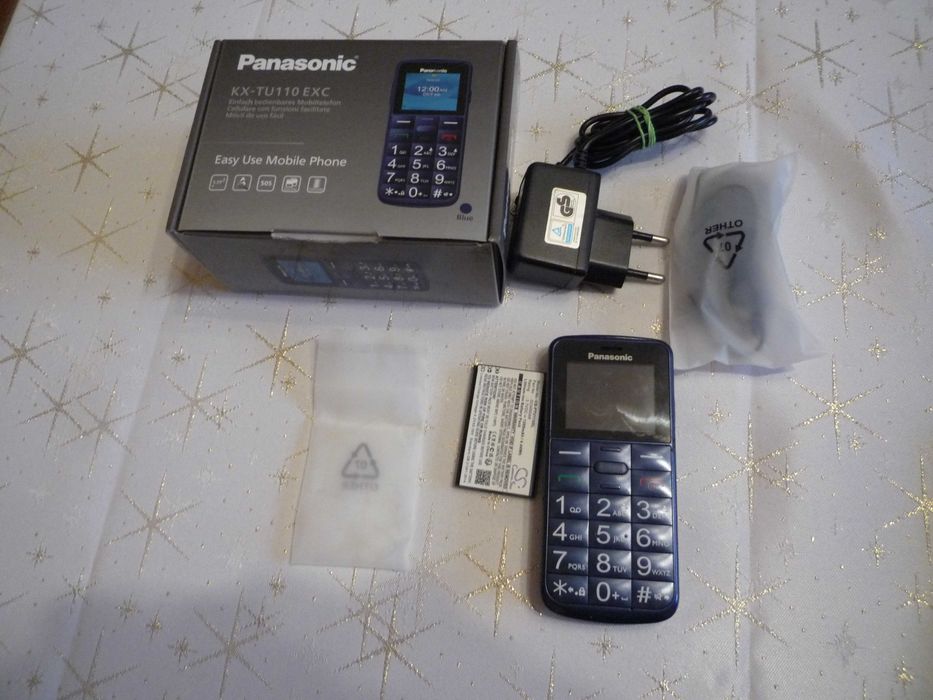 Telefon dla Seniora Panasonic KX-TU110EXC