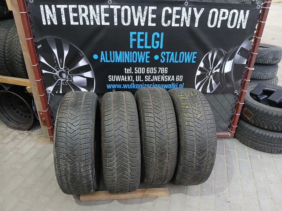 4x używane opony zimowe 215/65 R17 PIRELLI Montaż GWARANCJA
