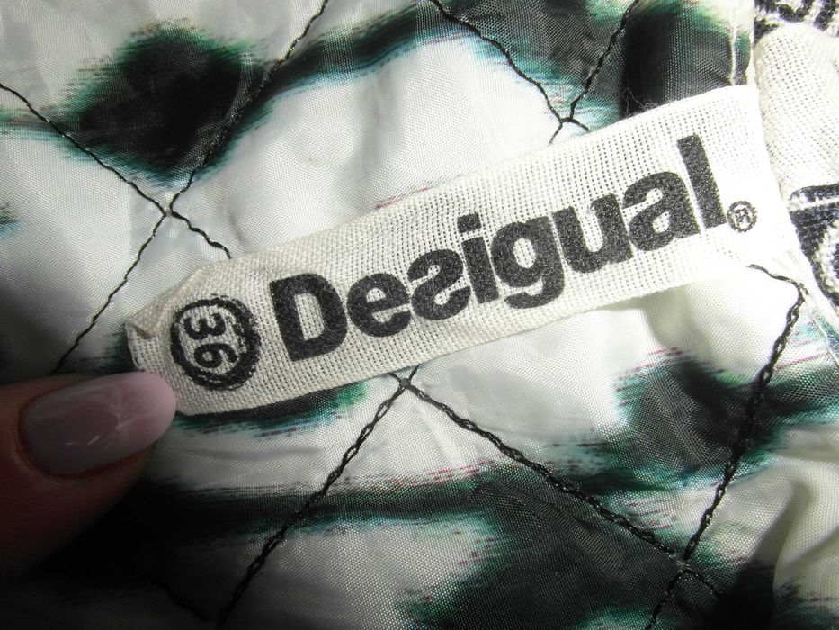Desigual Abrig Laura Płaszcz Damski Parka + Podszewka 36 /S
