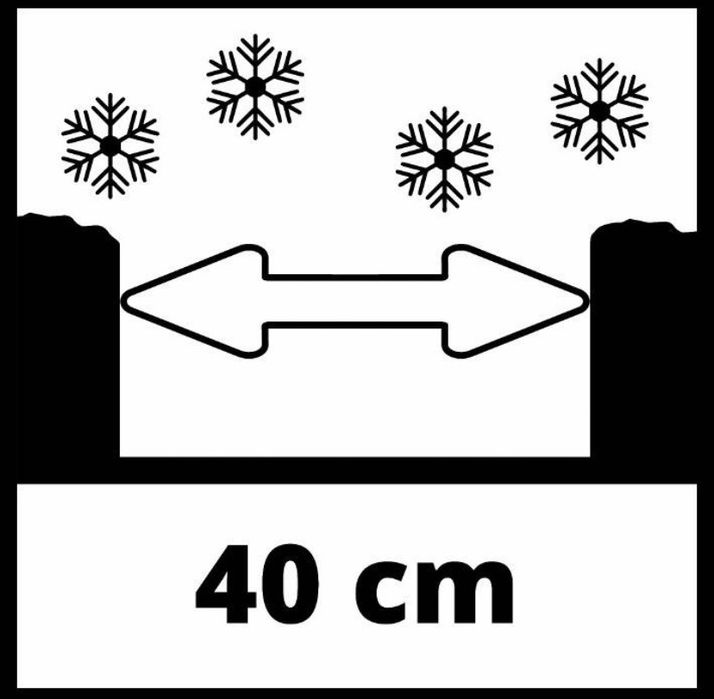 Снігоприбиральна машина акумуляторна EINHELL GE-ST 36/40 LI E