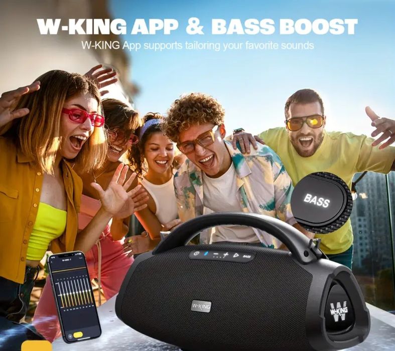 Super Bass głośnik Bluetooth W King x20 ,9000mah