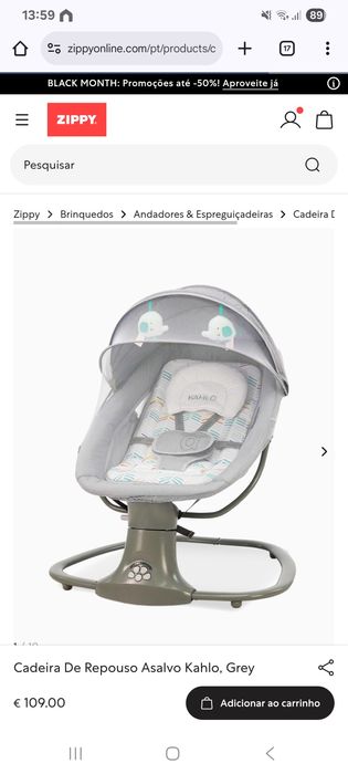 Cadeira Bebê De Repouso Asalvo Kahlo