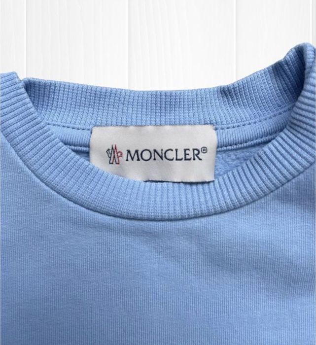 Оригінальний світшот Moncler на зріст 76 см