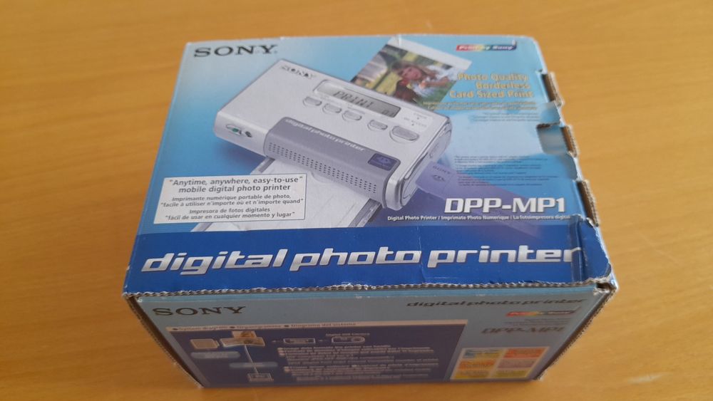 Impressora fotográfica digital portátil sony DPP-MP1