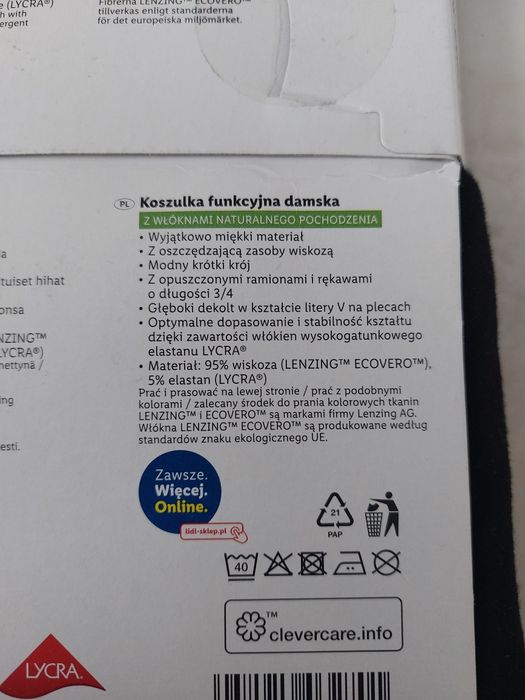 Koszulka funkcyjna Crivit roz. 40/42