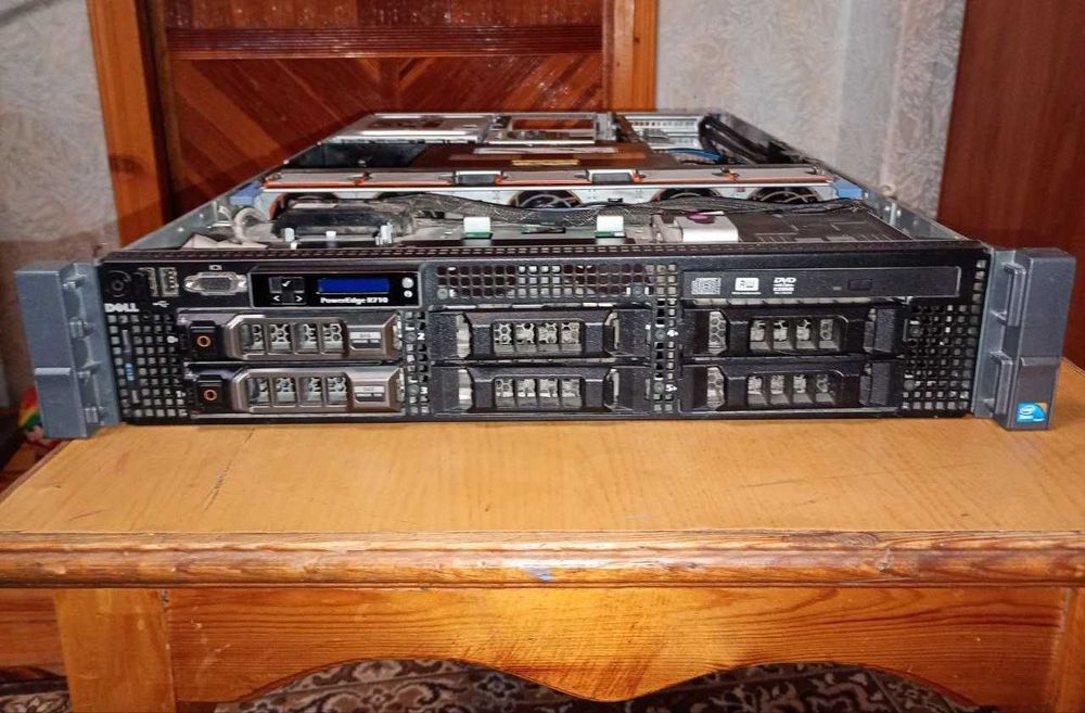 Сервер Dell R710 RAM 256GB Xeon X5650 х 2