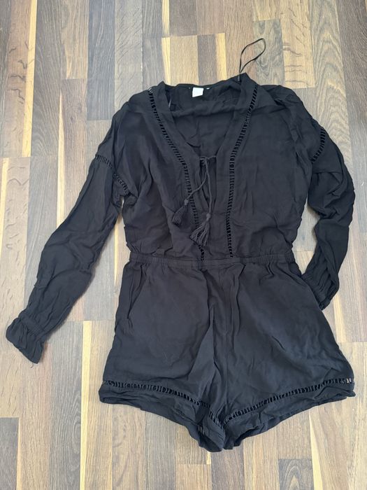 Комбінезон з мереживом та китичками від h&m