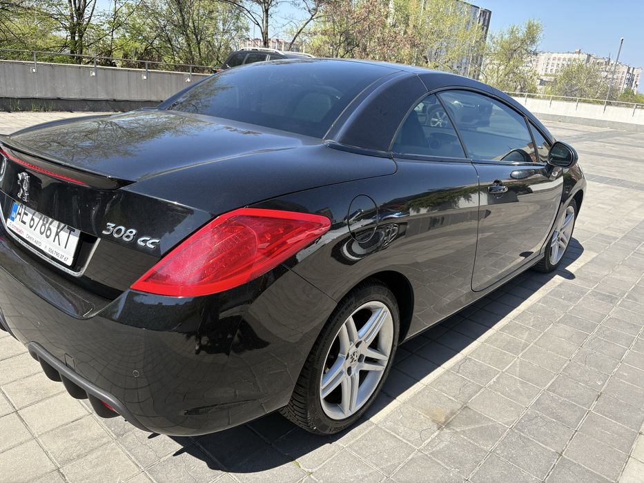 Кабріолет з жорстким дахом Peugeot 308cc + літня гума