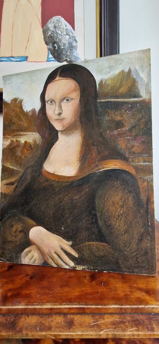 Mona Lisa olej dekor tanio