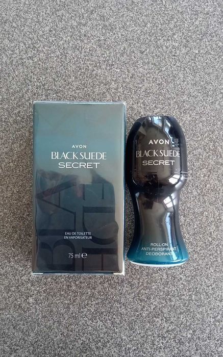 Zestaw Black Suede Secret woda + antyperspirant