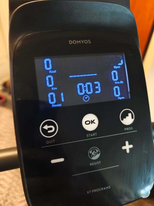 Domyos EB140 Decathlon – Bicicleta Estática com Programas de Treino – Excelente Estado