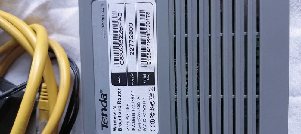 Router wi fi tenda