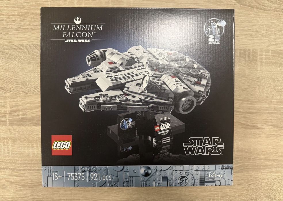 Nowy zestaw LEGO  75375 Star Wars - Sokół Millennium
