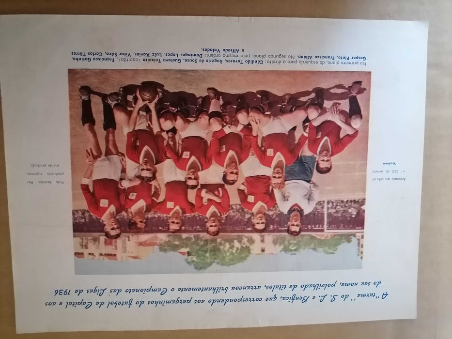 BENFICA Campeão do Campeonato das Ligas 1936 Stadium