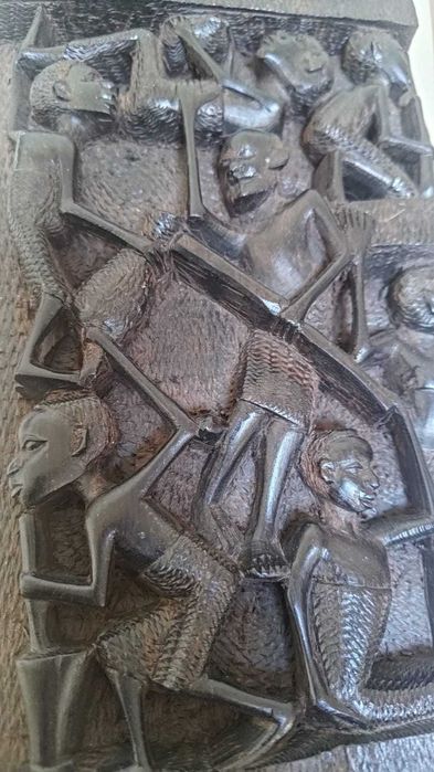 Peça de artesanato esculpido Angola [520*150mm]