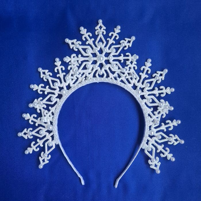 Акція! Новорічний обруч сніжинки корона на свято лол єдиноріг