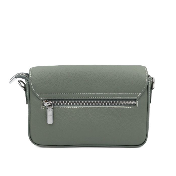 Сумка жіноча шкіряна leather 8918 green Сумка женская кожаная