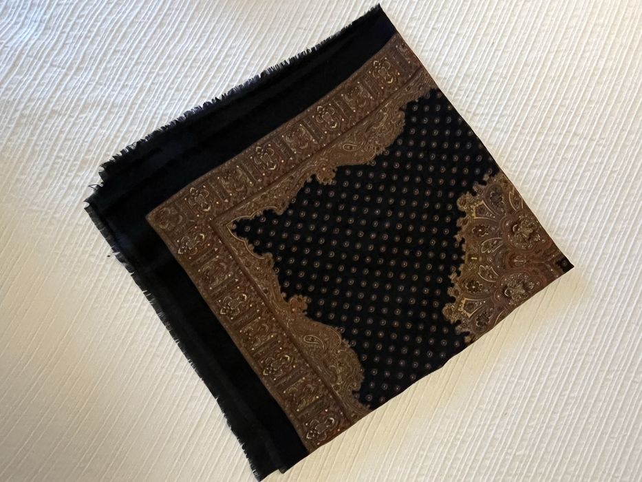 Conjunto de echarpes lenços vintage