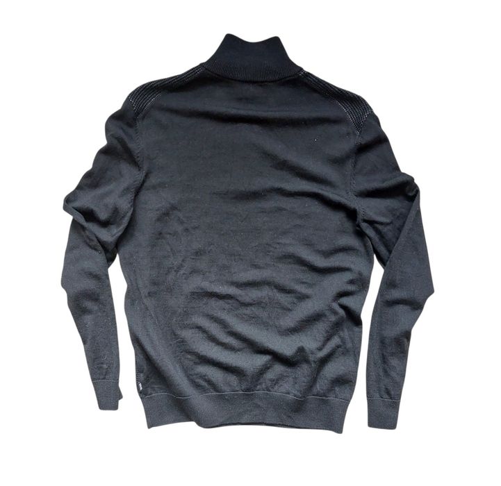 Hugo Boss nowy sweter męski meryno wool wełniany r. L