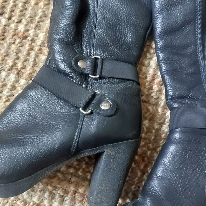 Buty kozaki skóra 38 But S