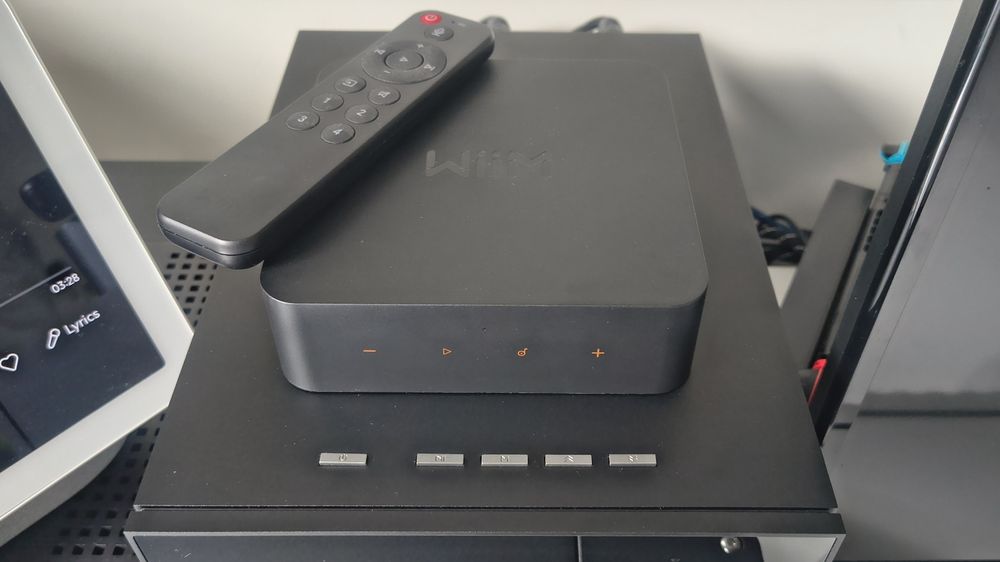 Wiim Pro Plus z pilotem głosowym - Tidal i Spotify Losless  - streamer i DAC - gwarancja do 2028 roku