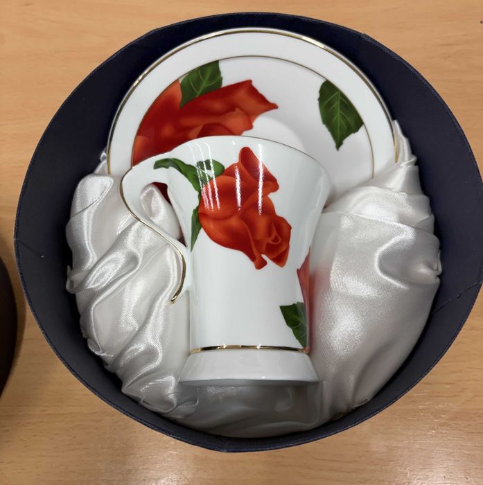 Chávena de Café Porcelana "DR"