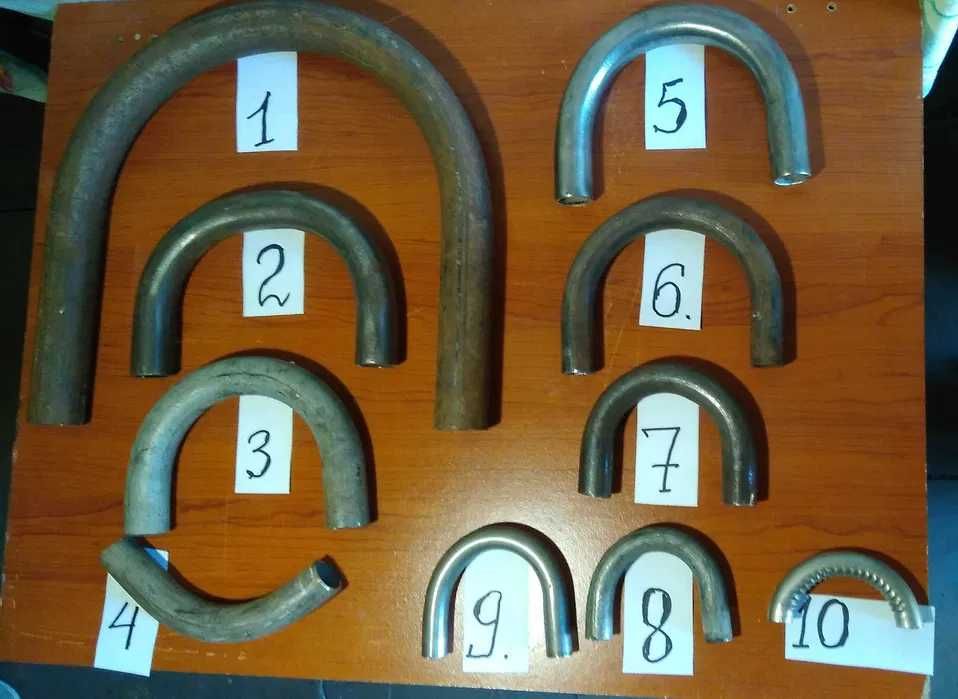 гибка круглой трубы