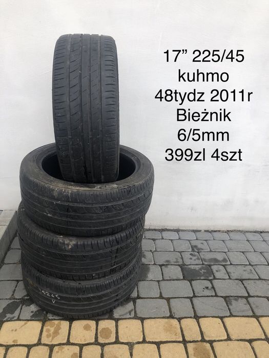 Opony letnie 17” 18” 175/65 225/45 205/50 215/50 225/50 215/55