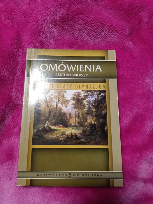 Omówienie lektur i wierszy