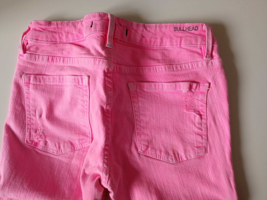 Bullhead młodzieżowe spodnie jeans r 170 elastyczne