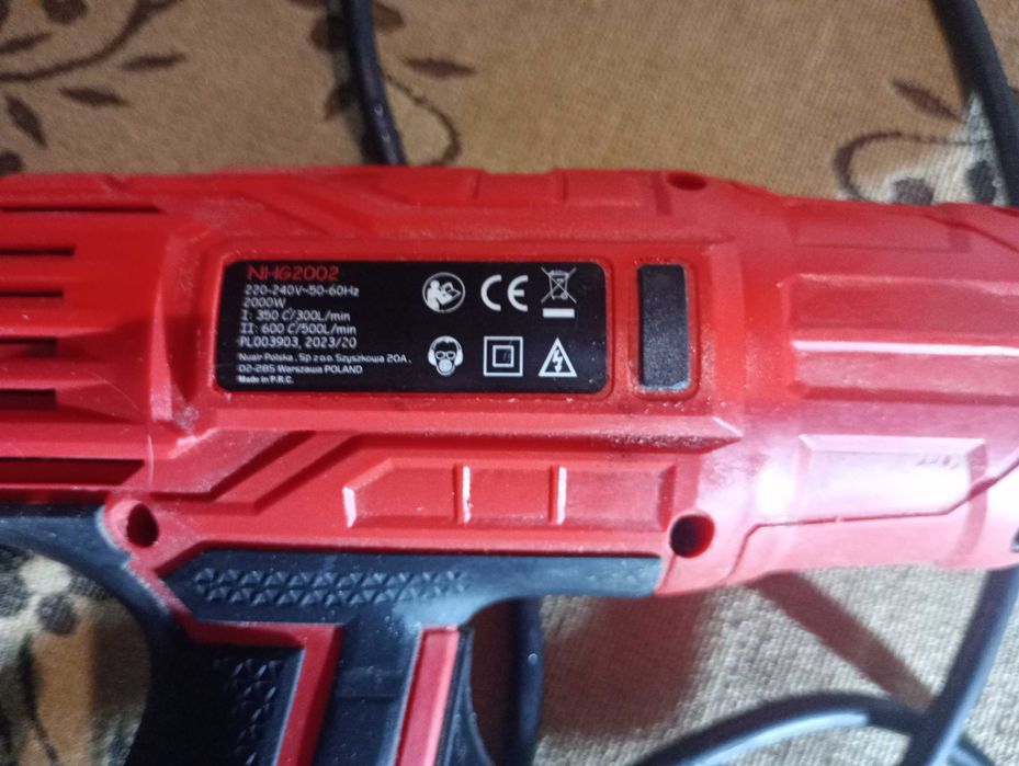 Opalarka NUTOOL NHG2000 prawie nówka .2000 W.