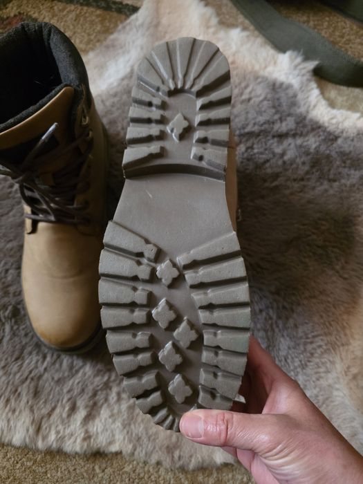 Męskie Trapery Zimowe Pier One – Klasyczny Camel | Rozmiar 42 (27 cm)