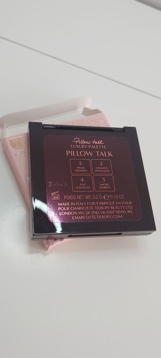 Charlotte Tilbury Luxury Pillow Talk paleta cieni