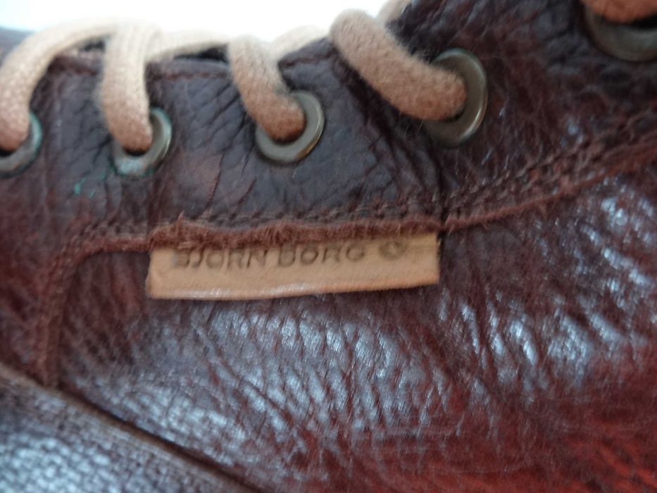 Buty BJORN BORG roz 42 Skóra Półbuty Trzewiki Męskie