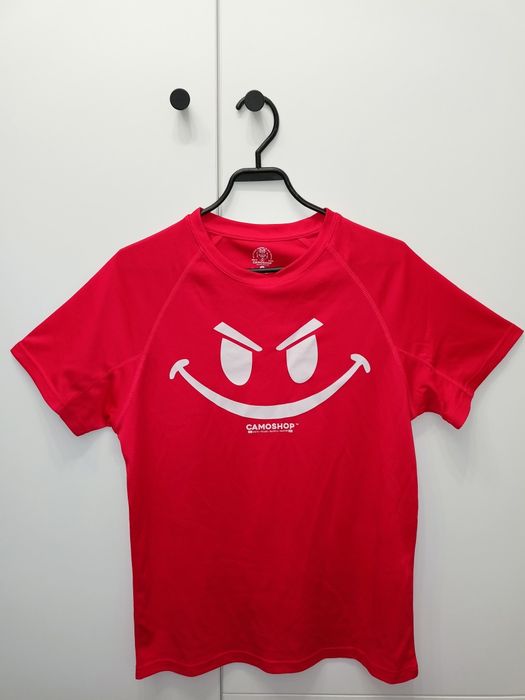 Koszulka/ T-shirt męski Comoshop Angry Smile - Nowy