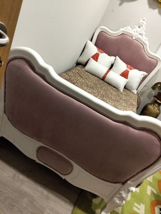 Cama de solteiro menina