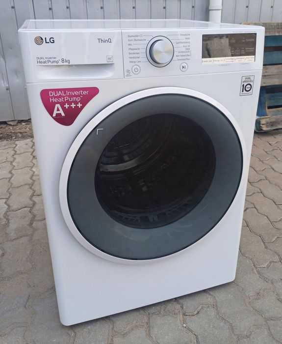 Сушарка сушильна машина для одягу LG RT80V9 Dual Inverter Heat Pump